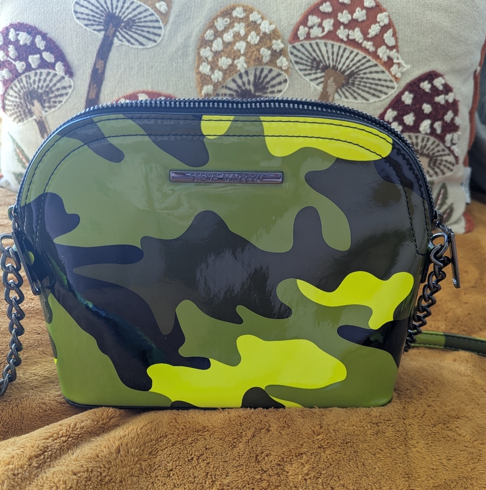 Neon Camouflage Steve Madden Bag